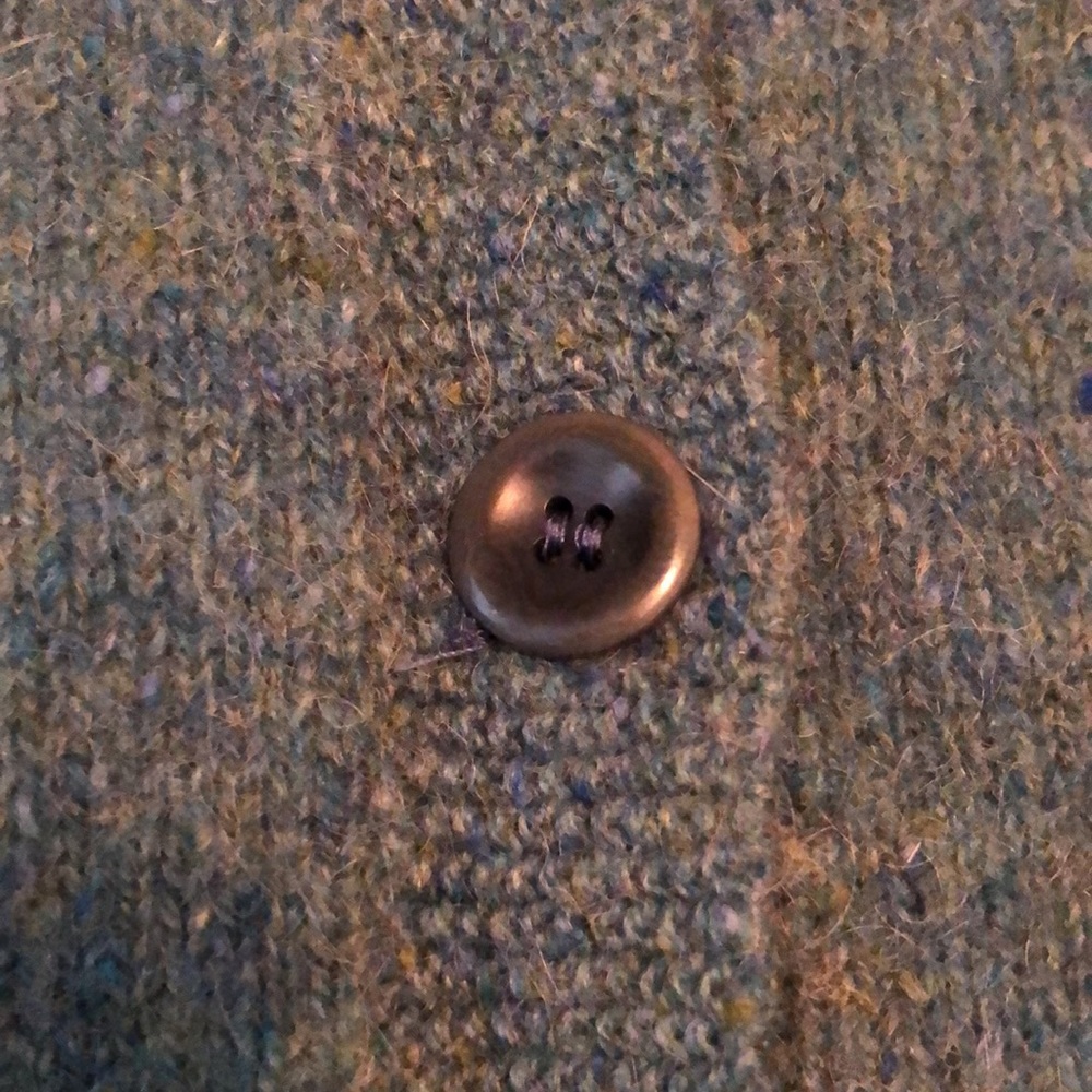 L. L. Bean Wool Cardigan Sweater Size Large - image 4